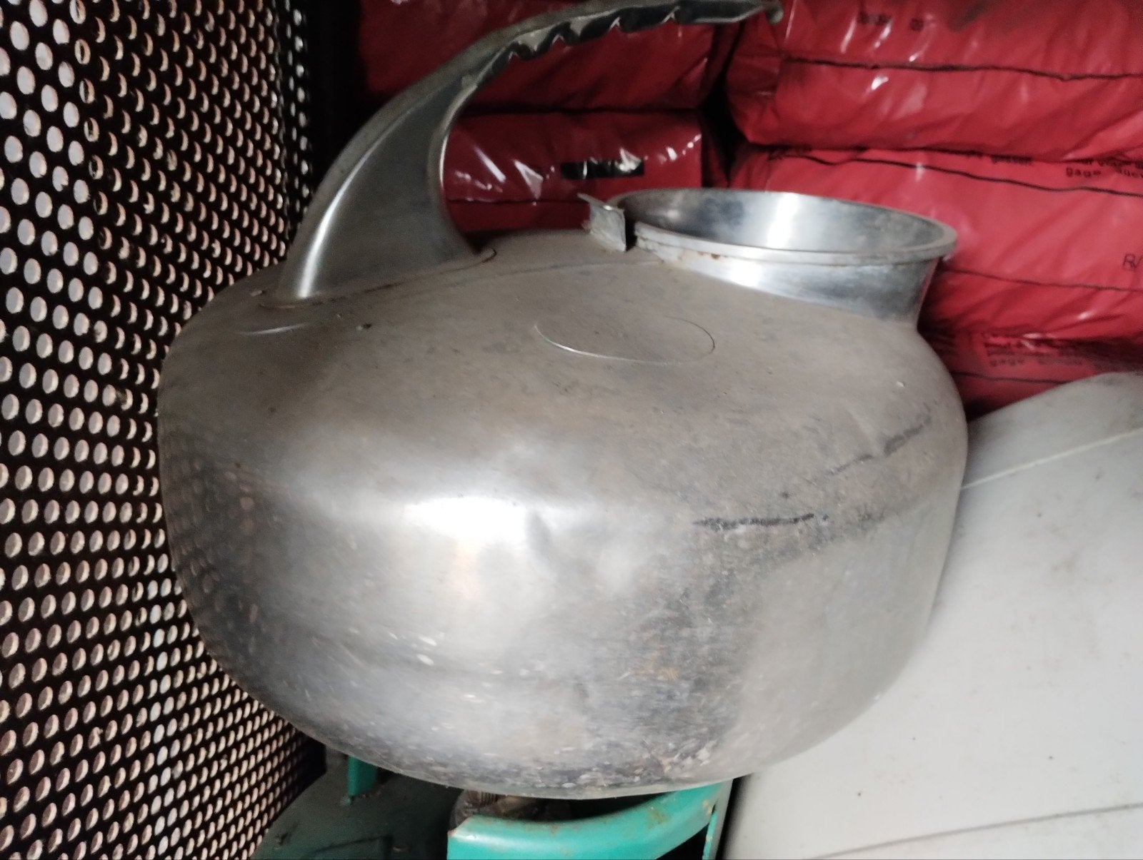 pot à lait en acier inoxydable, Antiquités & Art, Enlèvement ou Envoi