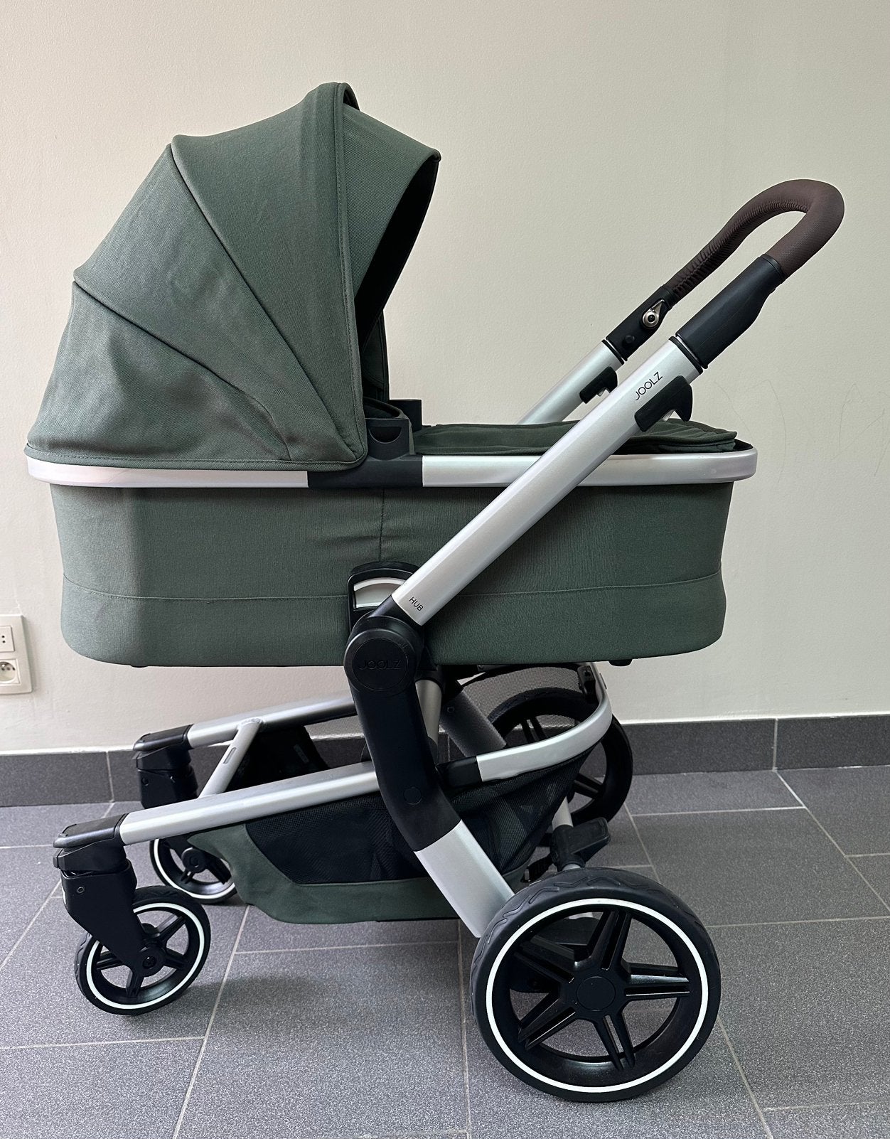 Joolz Hub+ Marvellous Green 3 in 1 - COMPLEET, Ophalen, Zo goed als nieuw, Maxi-Cosi