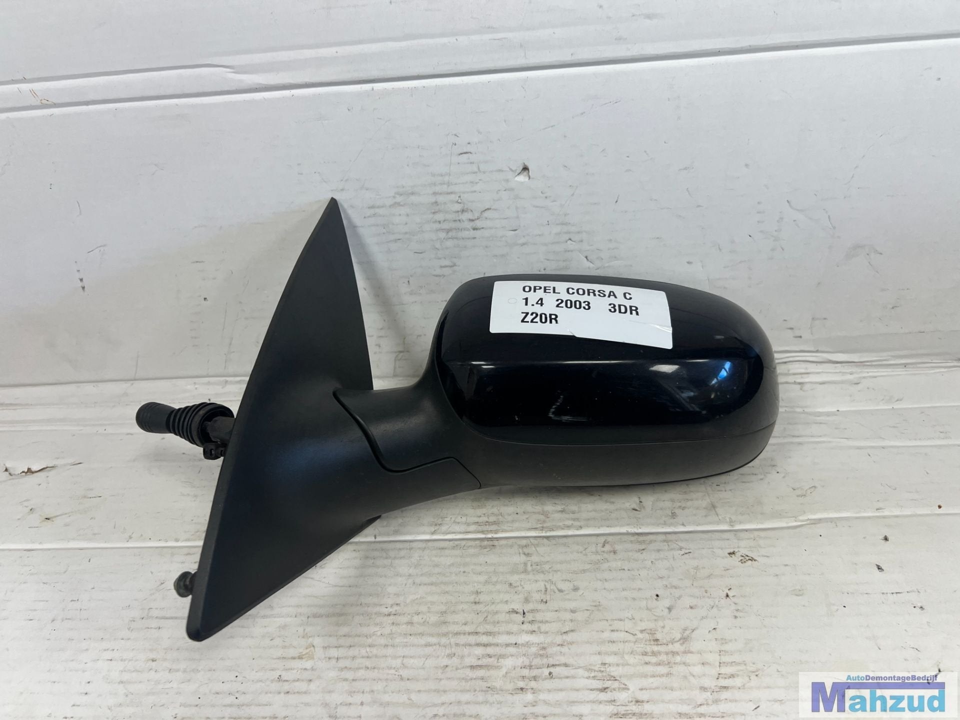 OPEL CORSA C Zwart Z20R links spiegel 2000-2005, Gebruikt, Opel Automobile GmbH, Kontakt@opel-infoservice.de, Opel