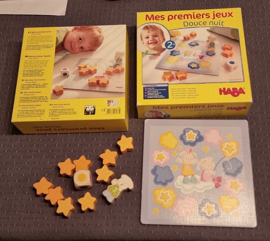 Mes premiers jeux, Douce nuit, Haba, Enlèvement ou Envoi, Utilisé