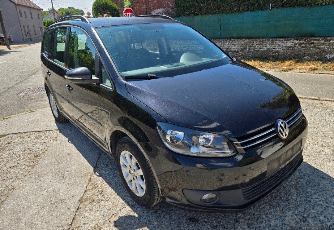 Volkswagen touran 1.6 tdi 7 place 1ère propriétaire, Autos, Achat, 7 places, Boîte manuelle, Entretenue par le concessionnaire