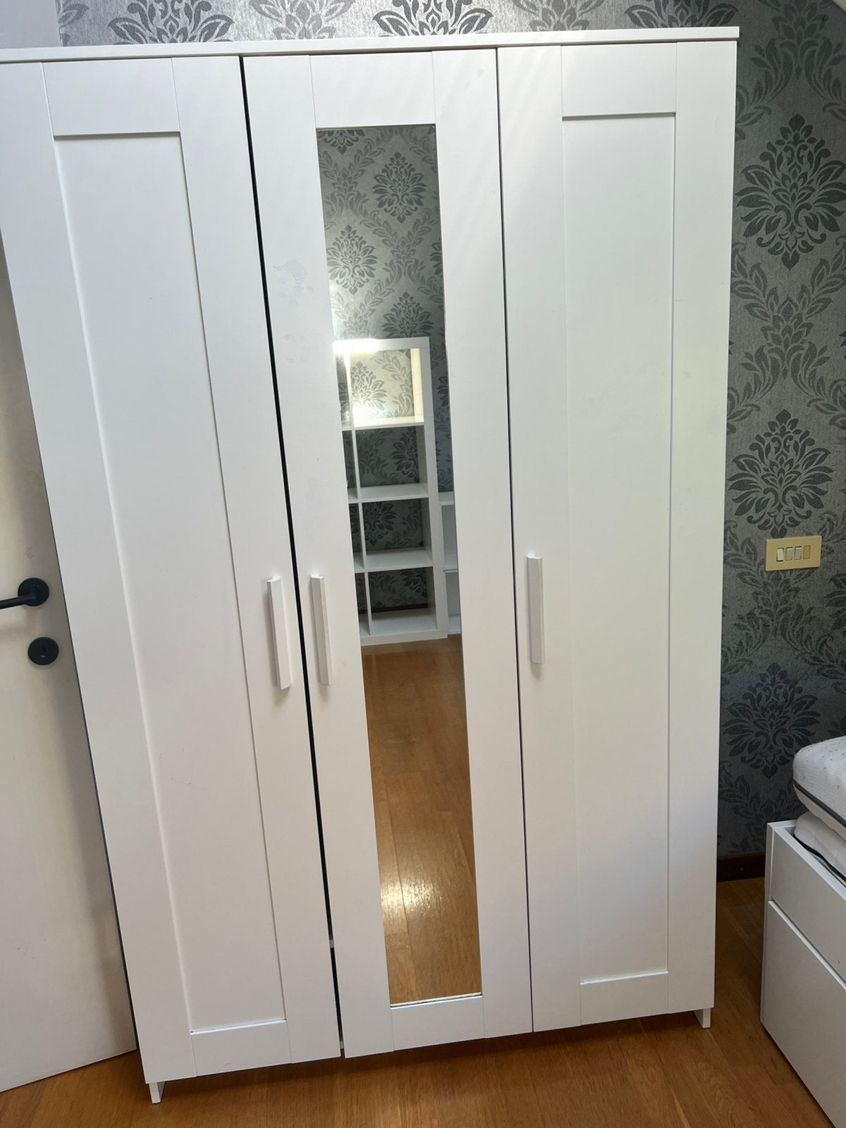 Chambre complète, armoire à 3 portes, lit, bureau, etc., Maison & Meubles, Enlèvement, Utilisé