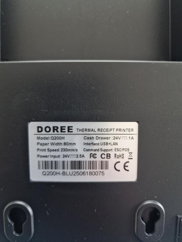 Direct Thermische Bonprinter – DOREE XP-Q200H..Nieuw, Info@drktech.be, Oosterwennel 35 Genk, Printer, Nieuw