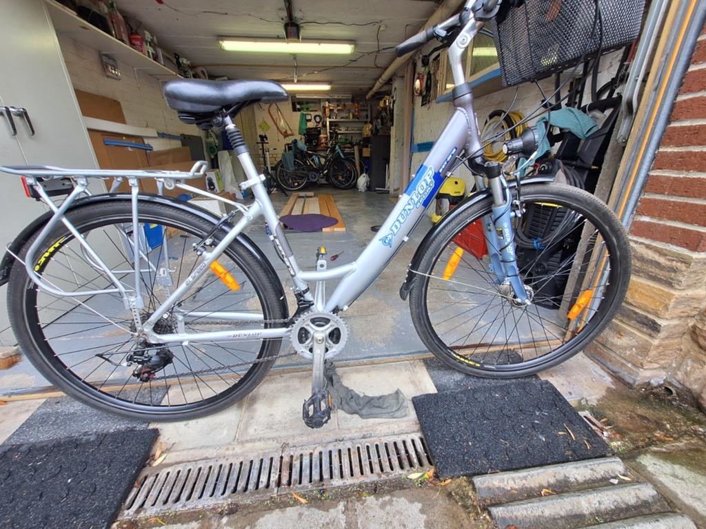 Vélo de ville Dunlop Sport roues 28 pouces 18 vitessess, Ophalen, Versnellingen