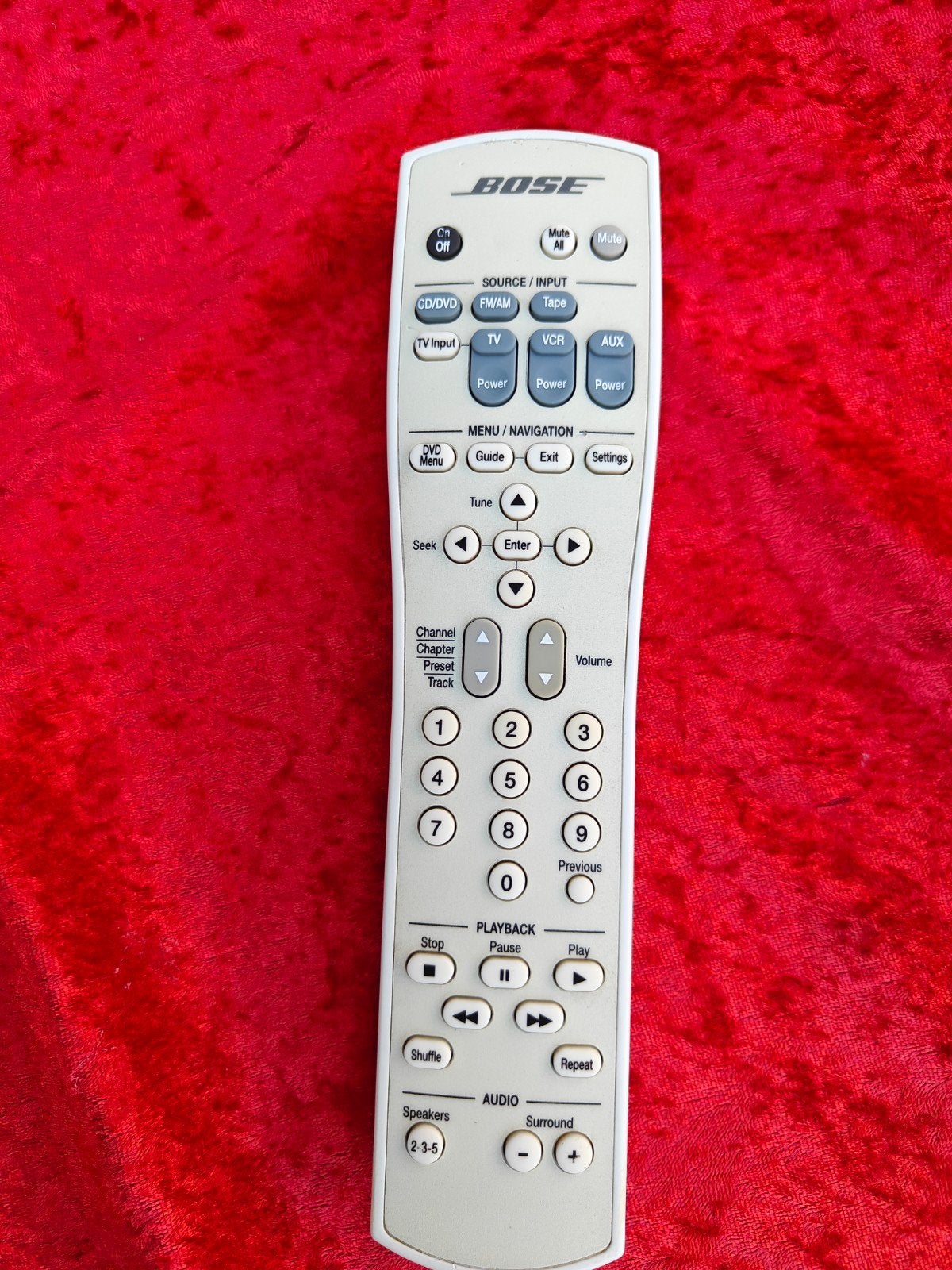 Belle télécommande Bose Lifestyle RC28T1-40 !, Enlèvement ou Envoi
