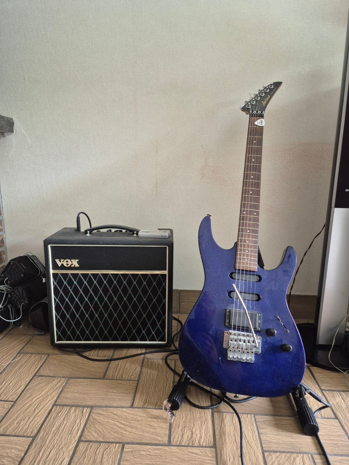 gitaar, Ophalen