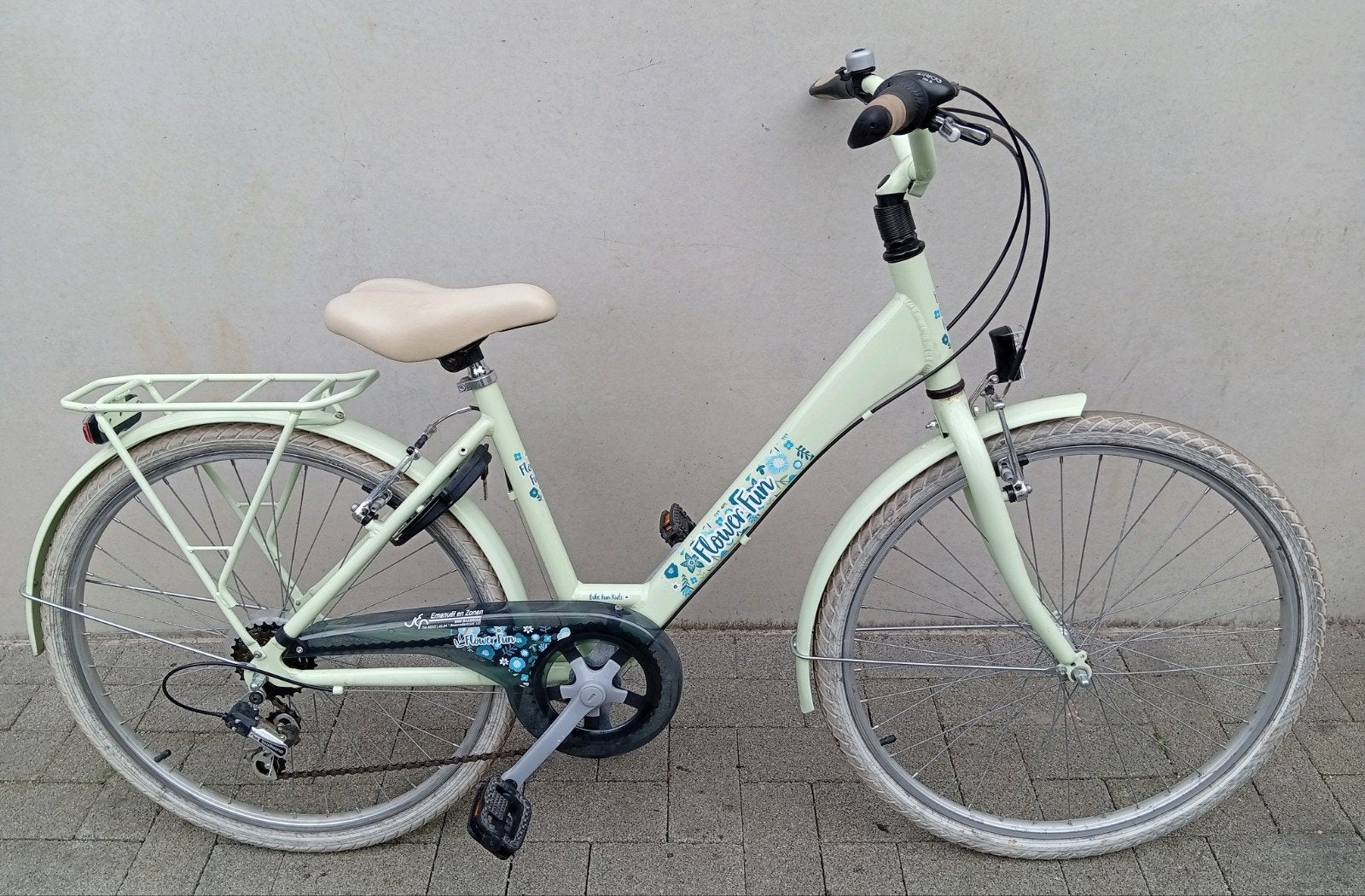 Meisjesfiets BFK Fun alu 26inch 6speed NIEUWPRIJS 509€ 🚴‍♂, Frein sur jante, 26 pouces ou plus, Frein à main, Comme neuf