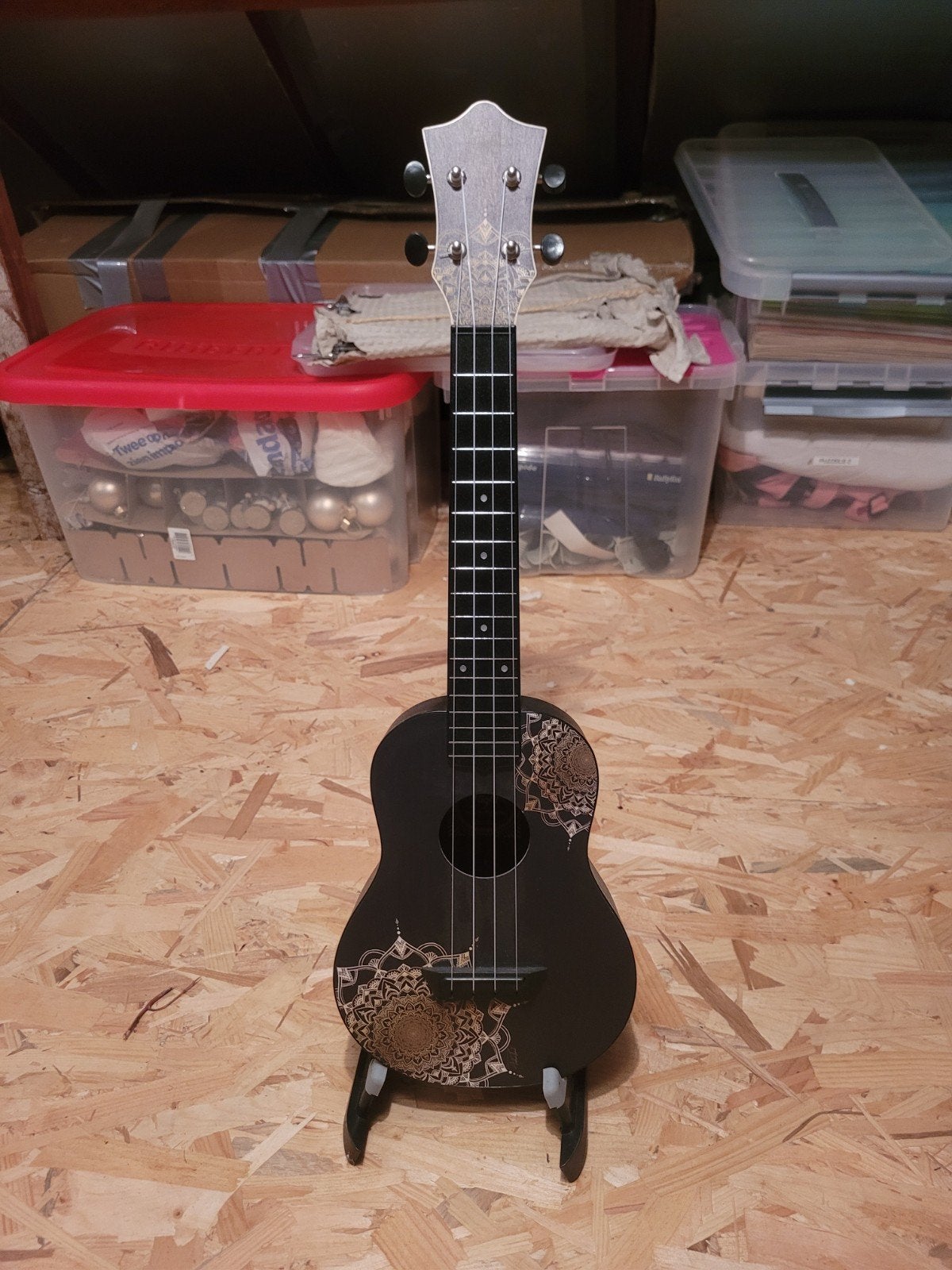 ukulele Flight TUC-40 GD MANDALA, Musique & Instruments, Instruments à corde | Guitares | Basses, Enlèvement