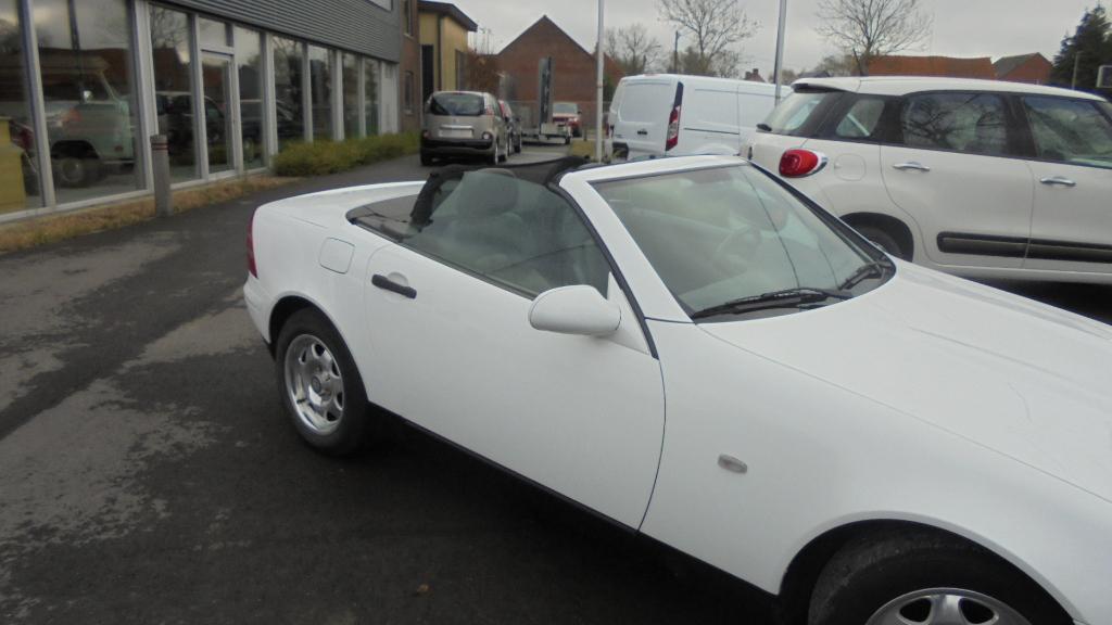 MERCEDES SLK 200 CABRIO - GARANTIE, Auto's, Mercedes-Benz, 100 kW, 1998 cc, Achterwielaandrijving, Zwart