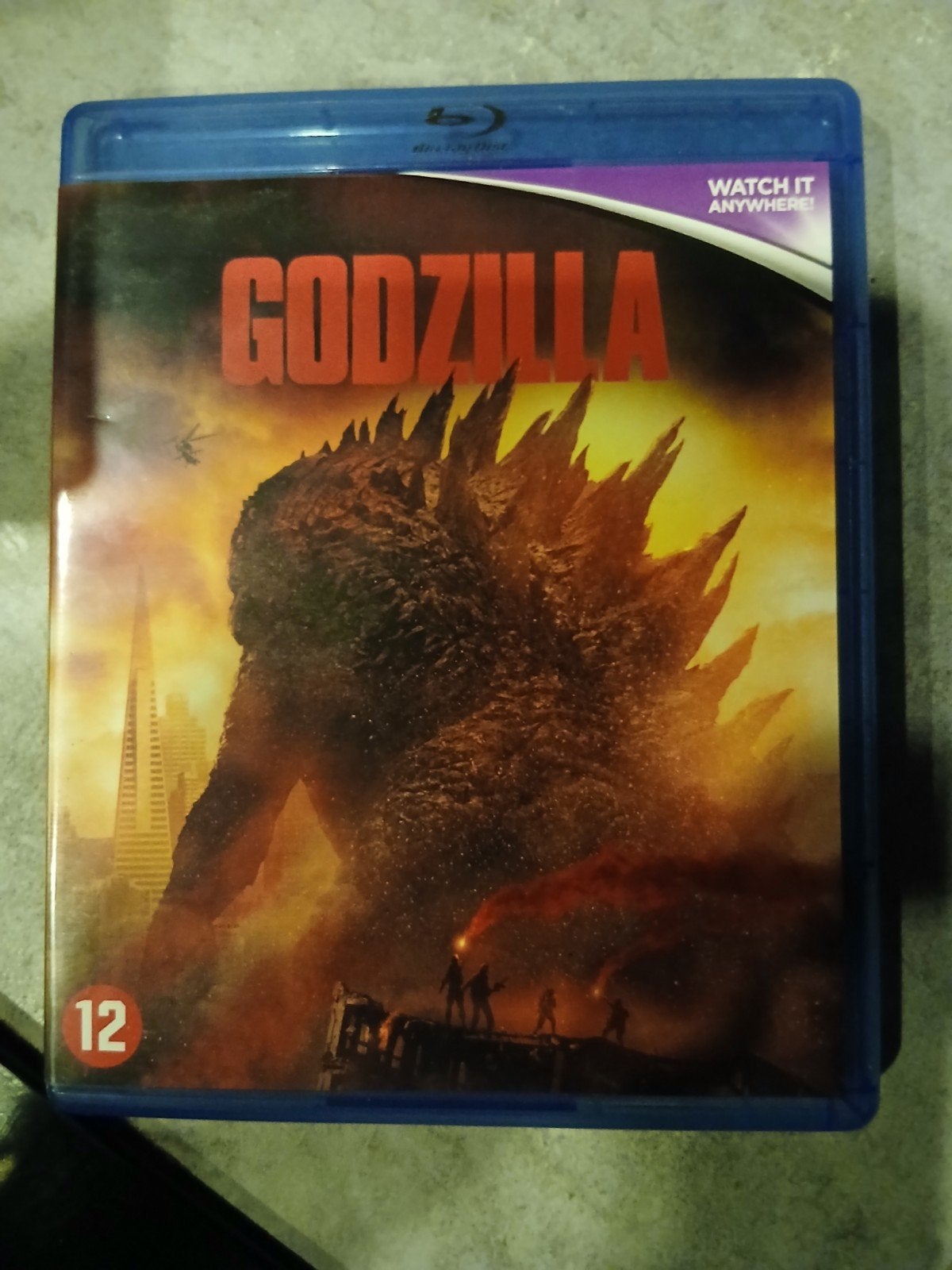 Godzilla (2014) – Blu-ray – In Uitstekende Staat!, Enlèvement, Anglais, Blu-ray, Anglais