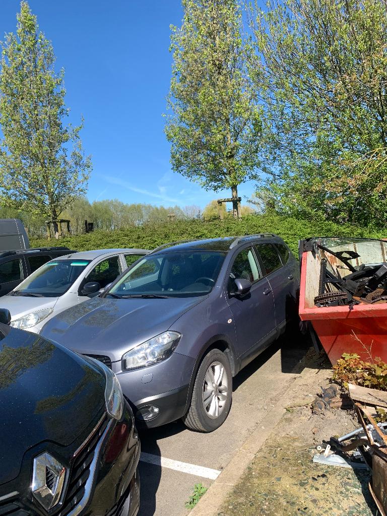 À vendre nissan Qashqai, Zwart, Leder, Bedrijf, Diesel