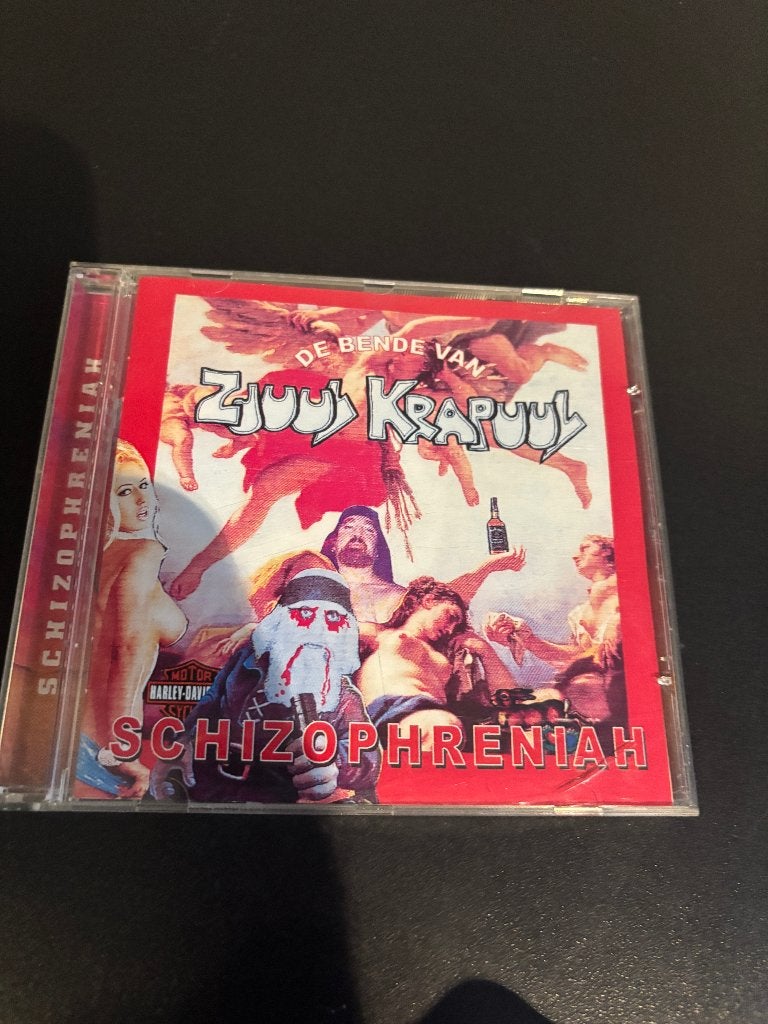 CD - Zjuul Krapuul - Schizophreniah, CD & DVD, CD | Néerlandophone, Enlèvement ou Envoi, Utilisé, Rock