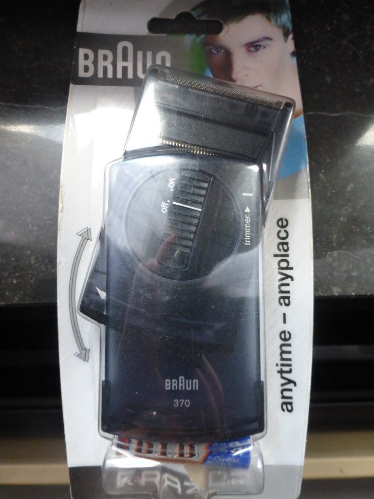 Rasoir BRAUN 370 NEUF idéal pour voyage, Enlèvement ou Envoi, Neuf, Tout le visage