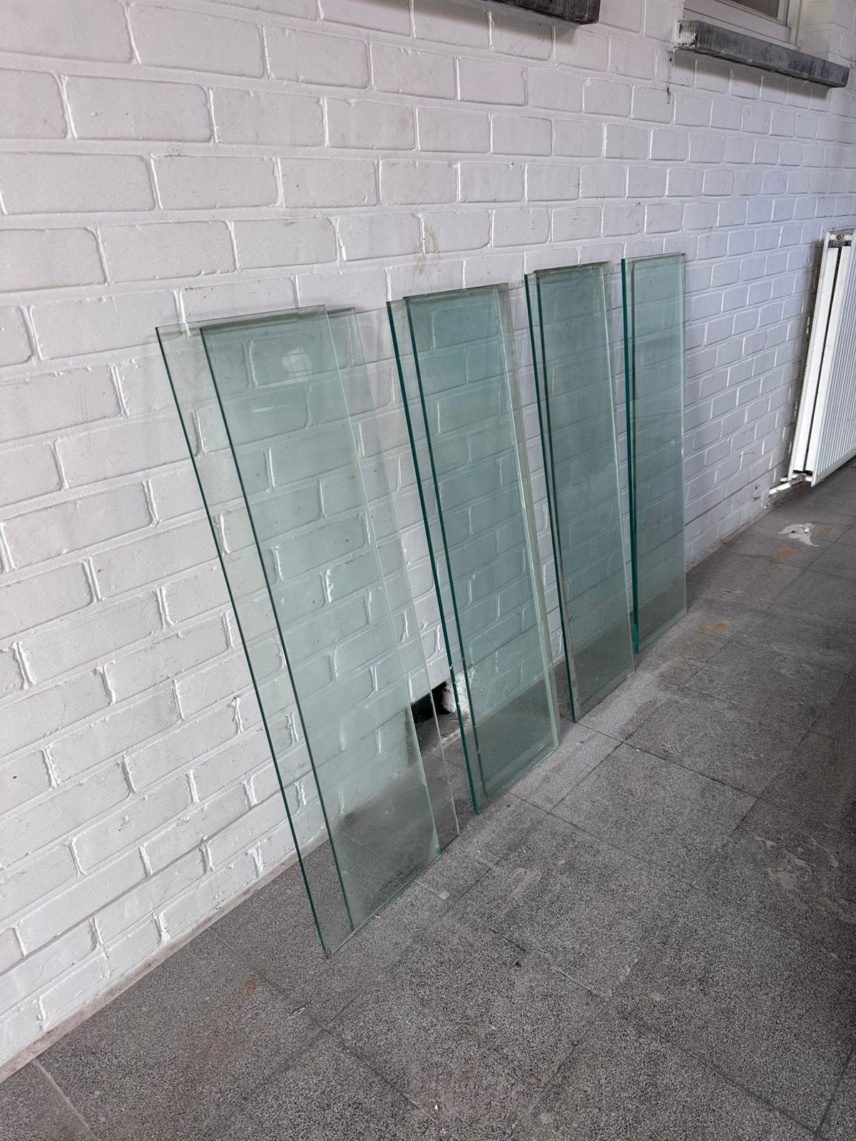 Étagères en verre, Maison & Meubles, Enlèvement, Comme neuf
