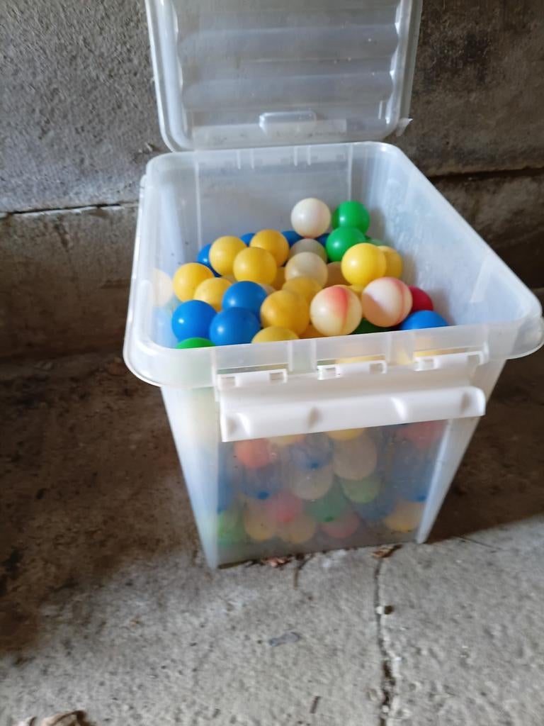 Boules de billard à balles, Enlèvement