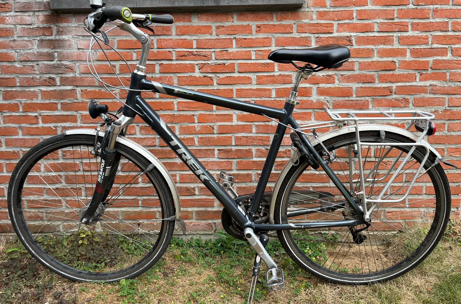 TREK T200 heren fiets, Velgrem, Versnellingen, Zo goed als nieuw, 57 tot 61 cm