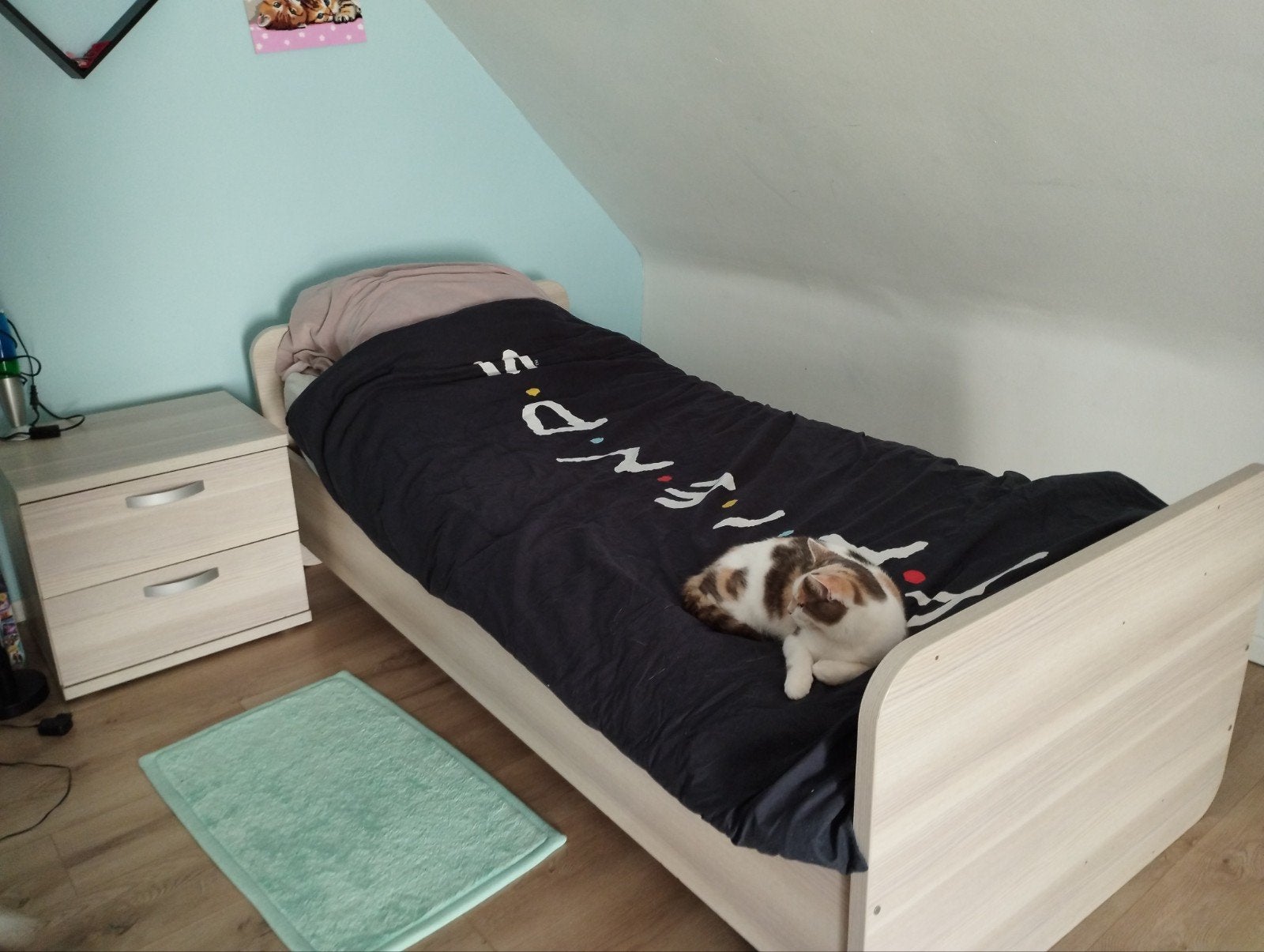 chambre une personne complète, Enlèvement, Matelas