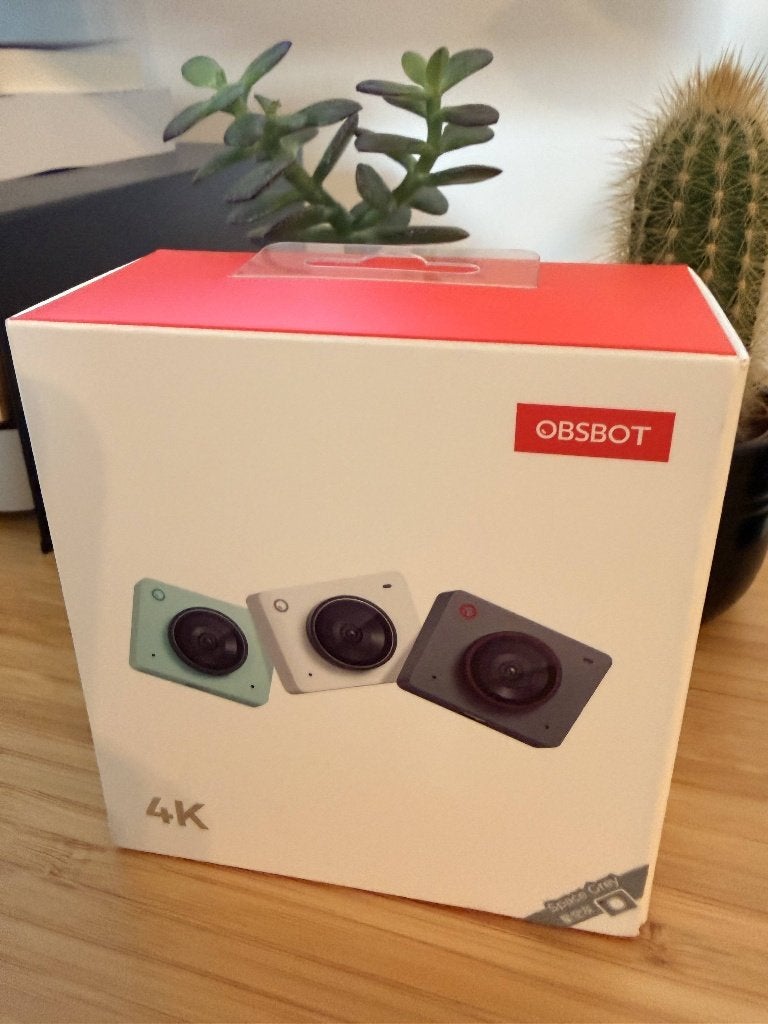 OBSBOT Meet 2 4K AI-webcam — gloednieuw, verzegeld, Computers en Software, Webcams, Nieuw, ChromeOS, MacOS, Windows, Facetracking