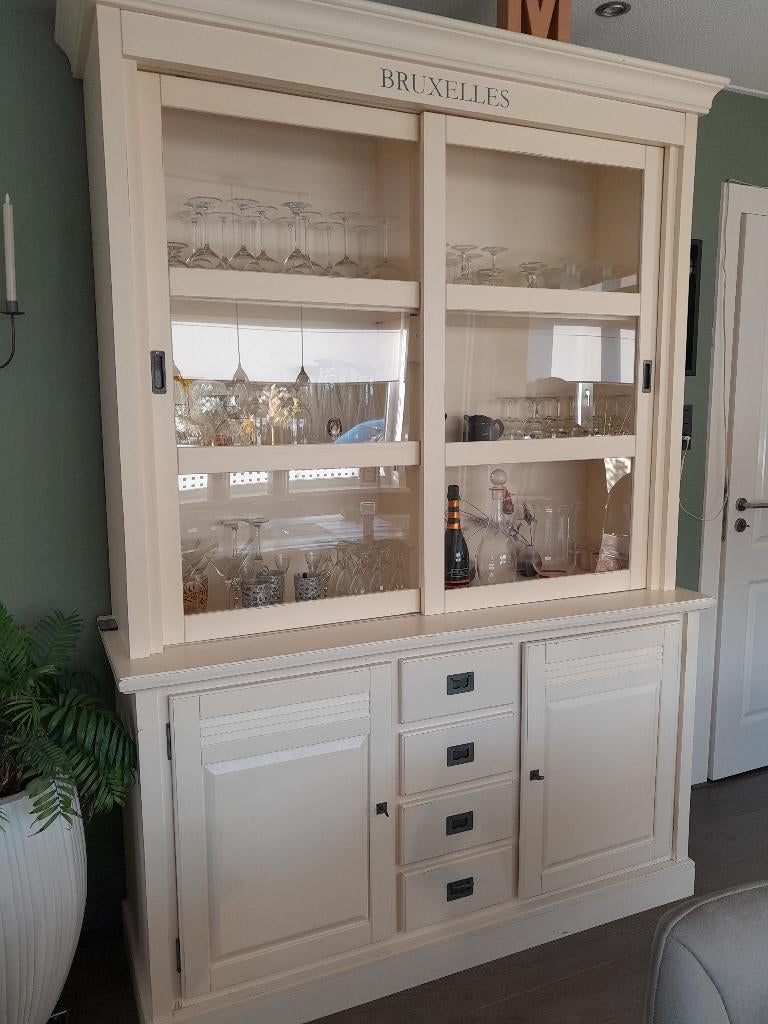 vitrinekast, tv kast,salontafel 500 euro, Ophalen, Gebruikt, Landelijk, Overige houtsoorten