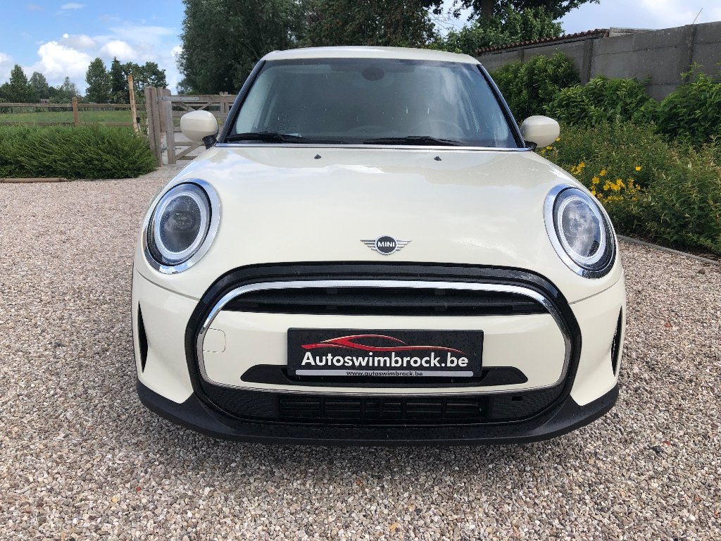 Mini cooper automaat 17" navi cruise garantie, Auto's, 75 kW, Stof, Wit, Bedrijf