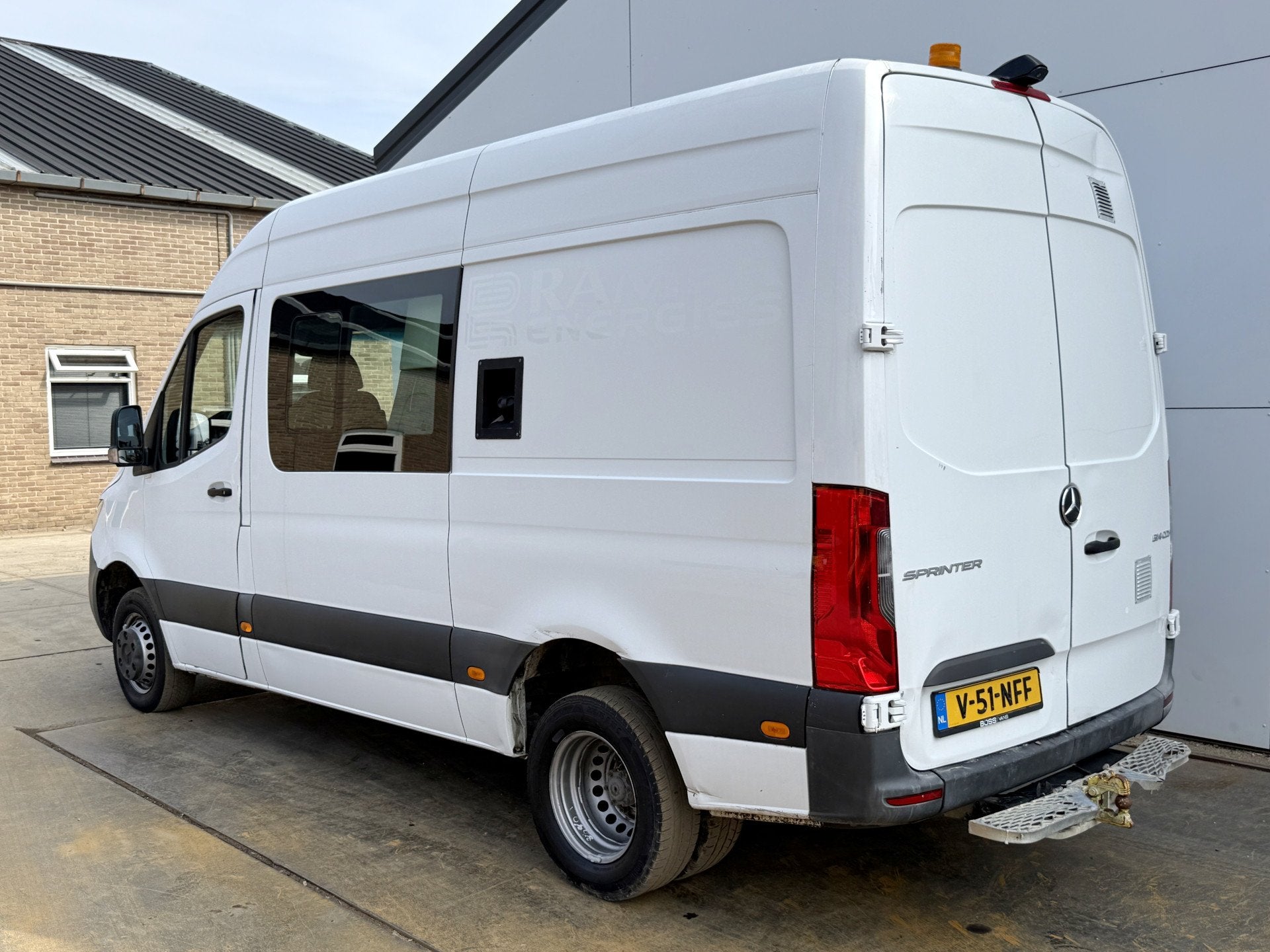 Mercedes-Benz Sprinter 514 2.2 CDI L2H2 Dubbele Cabine DoKa, Auto's, Achterwielaandrijving, Gebruikt, 4 cilinders, Mercedes-Benz
