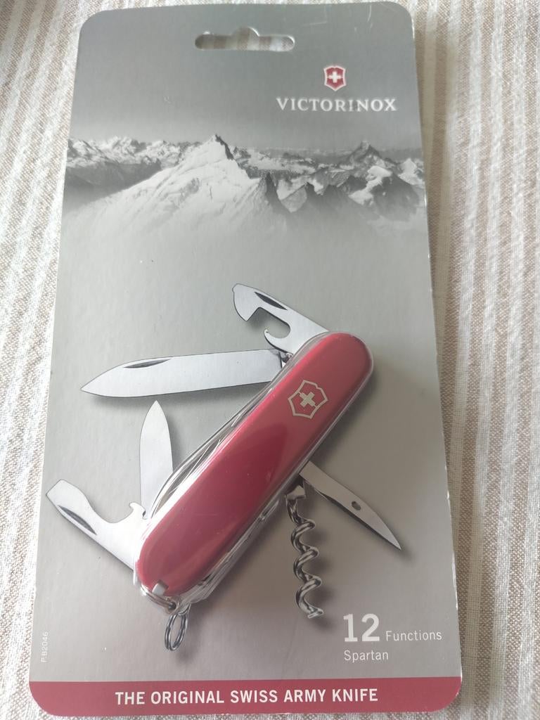 NIEUW VICTORINOX SPARTAN Zwitsers mes met 12 functies, Ophalen of Verzenden, Nieuw