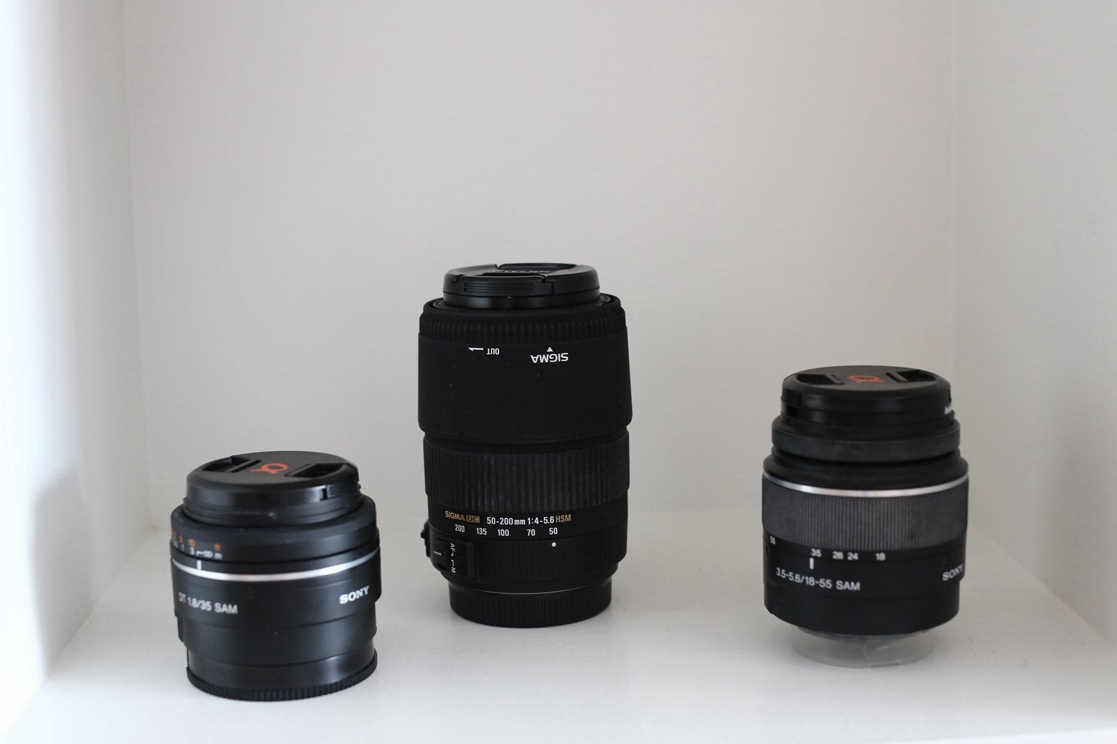 Reflex numérique Sony A550 + 4 objectifs + flash, TV, Hi-fi & Vidéo, Appareils photo numériques, Comme neuf, Reflex miroir, Autres Marques