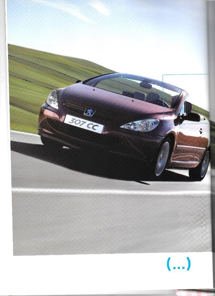 PEUGEOT 307 CC, Ophalen of Verzenden, Zo goed als nieuw, Peugeot