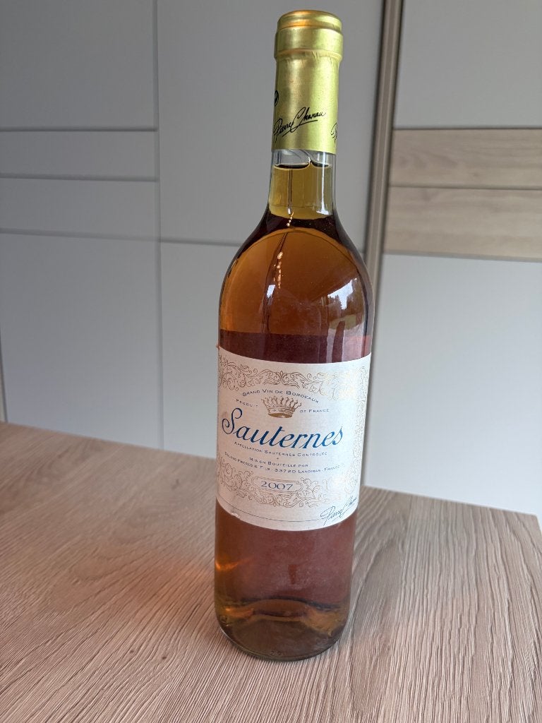 1 x Sauternes, 2007 Les frères Dulong et le cinéma., Collections, Neuf, Pleine, Vin blanc, Enlèvement