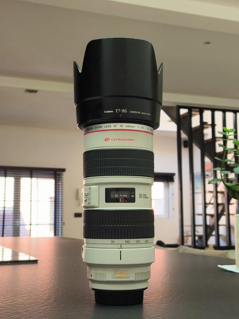 Canon L 70-200mm F/2.8 IS, Ophalen of Verzenden, Telelens