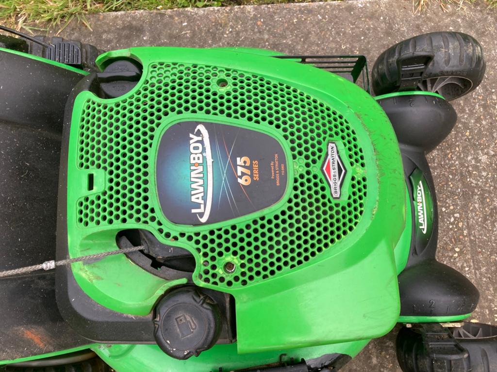 Moteur à essence B&S675, Jardin & Terrasse, Tondeuses à gazon, Enlèvement, Utilisé