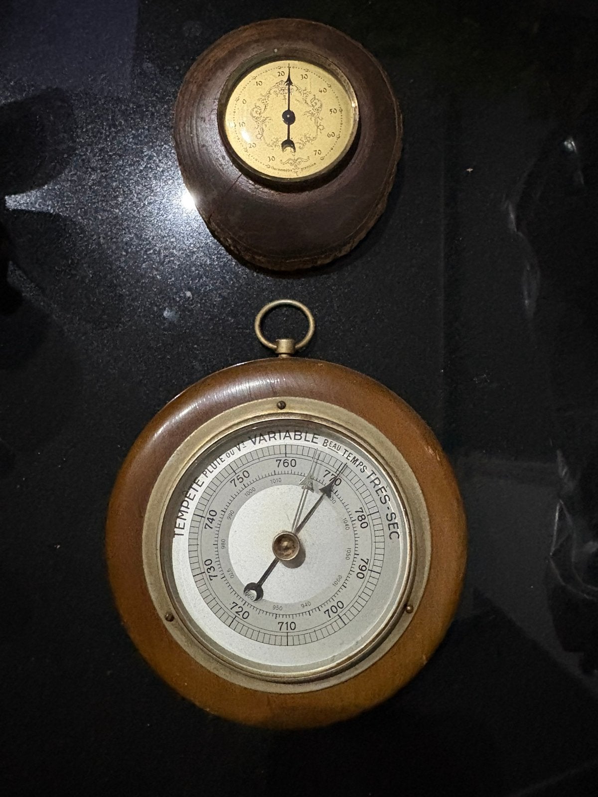 baromètre anéroïde vintage, Enlèvement ou Envoi, Comme neuf, Baromètre