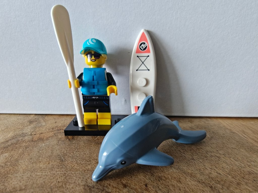 Lego Paddle Surfer, Series 21, Neuf, Lego, Ensemble complet, Minifiguren serie