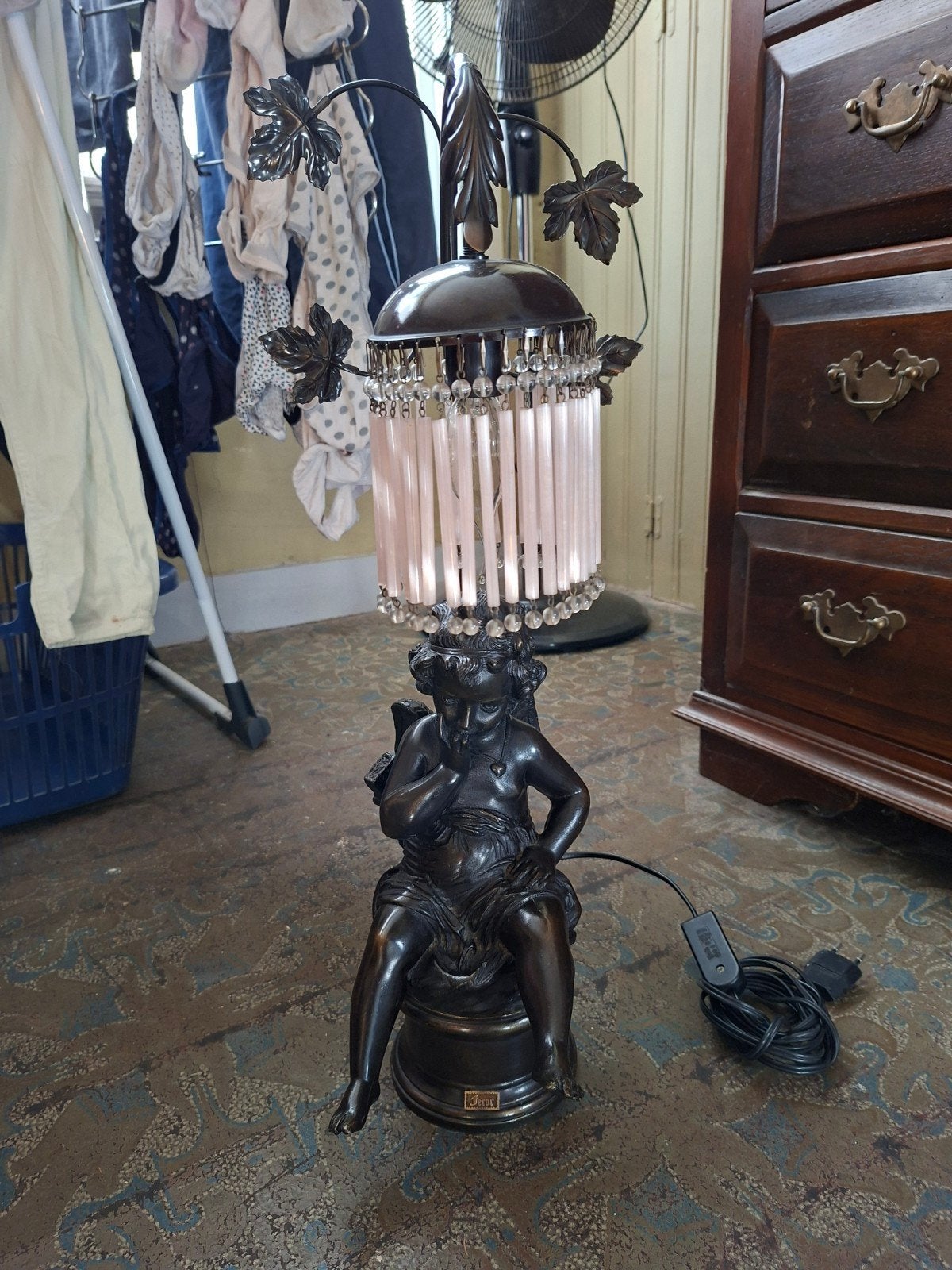 statue luminaire signé feror faire offre, Antiquités & Art, Enlèvement