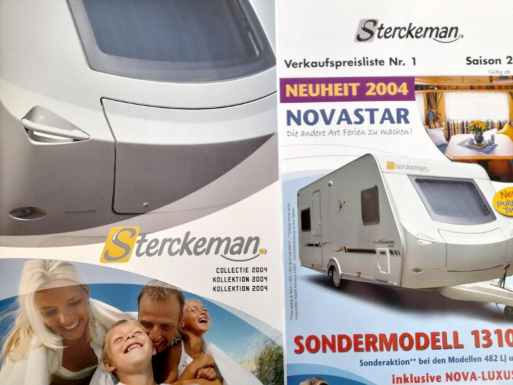 Caravanes Sterckeman, brochure 2004, Envoi, Comme neuf, Autres marques