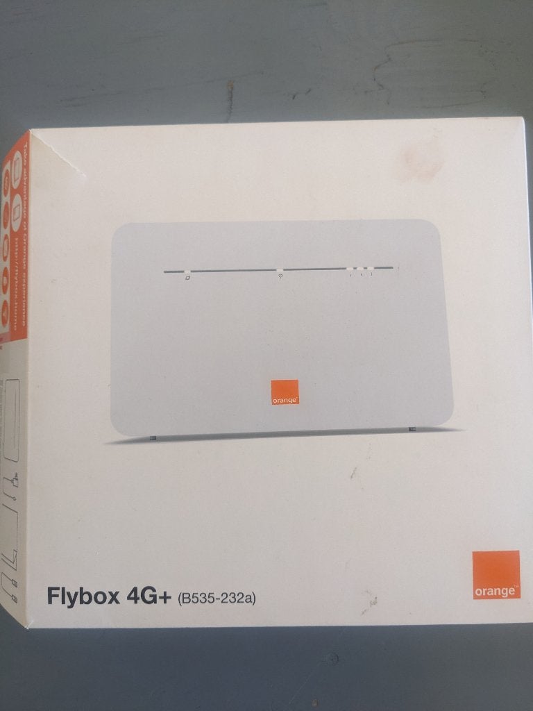 Flybox Orange 4G+, Ophalen, Zo goed als nieuw