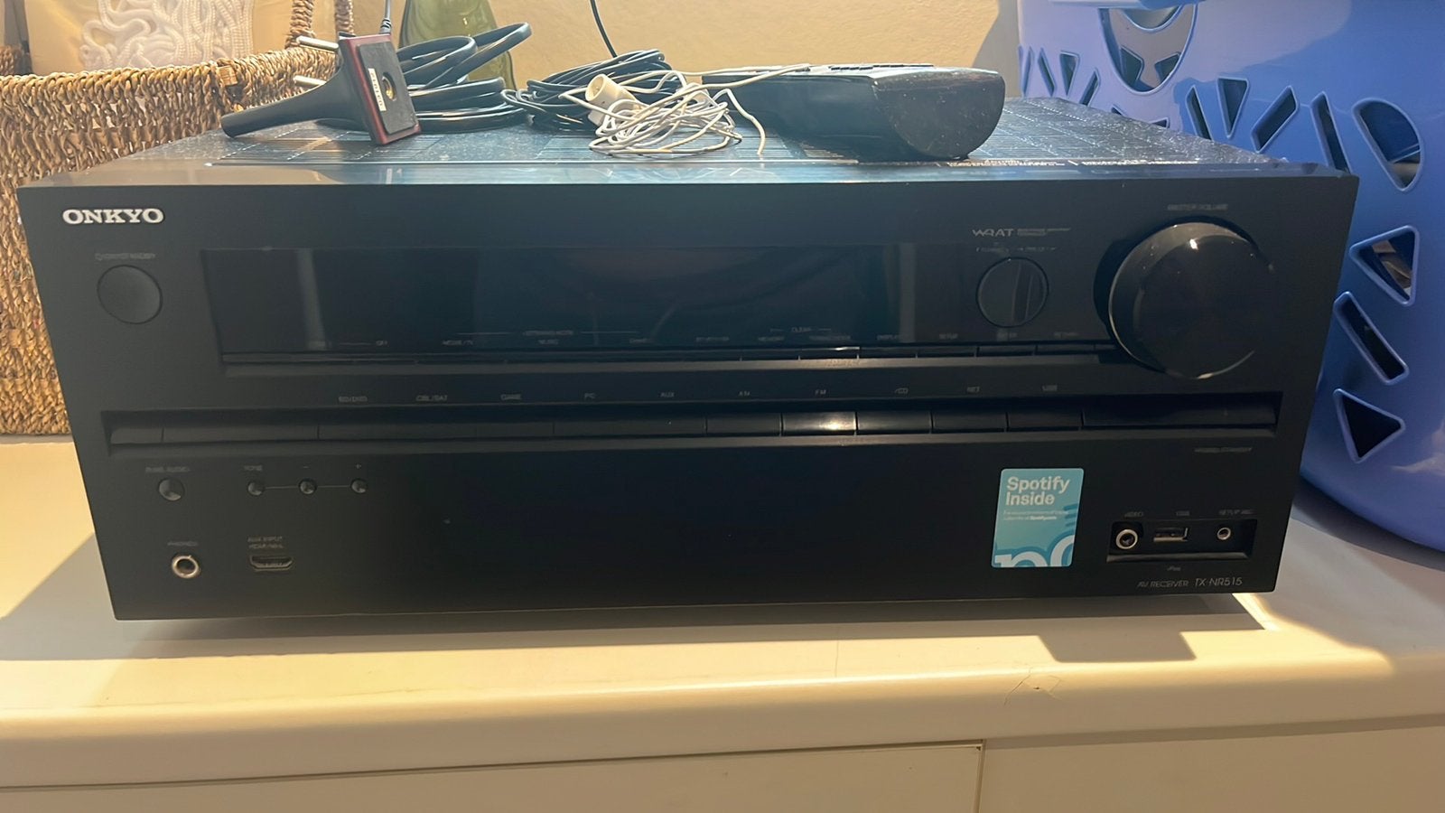 ONKYO verterker TX-NR515,, Audio, Tv en Foto, Versterkers en Ontvangers, Ophalen, Zo goed als nieuw, Onkyo