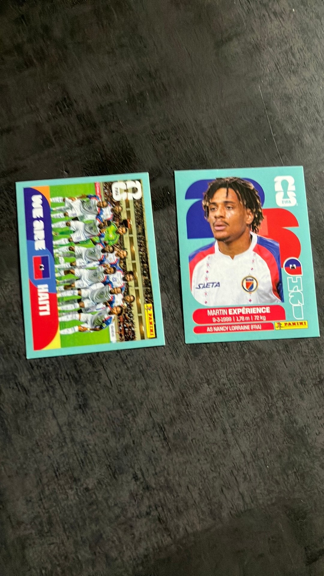 Stickers Panini Coupe du Monde 2026 Haïti, Collections, Autocollants, Enlèvement ou Envoi, Neuf