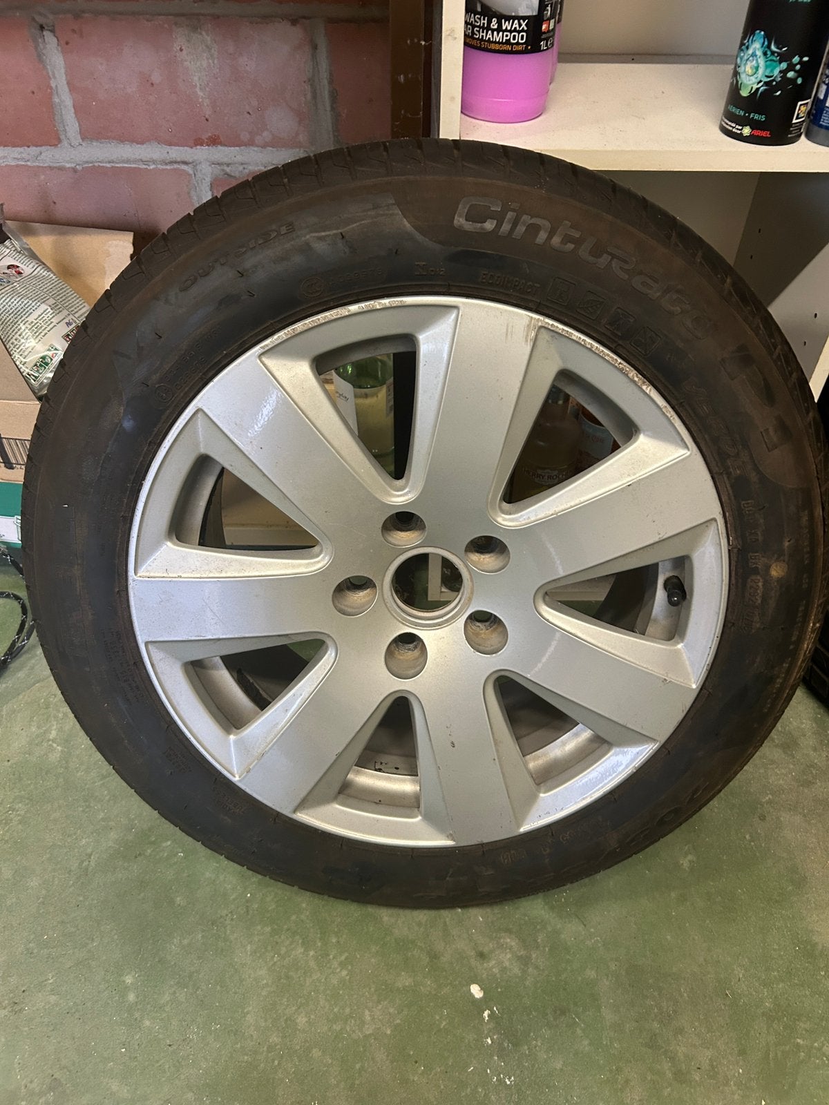 4 pneus de voiture avec jante, Autos : Pièces & Accessoires, Pneus & Jantes, Enlèvement, 16 pouces, Pneus été