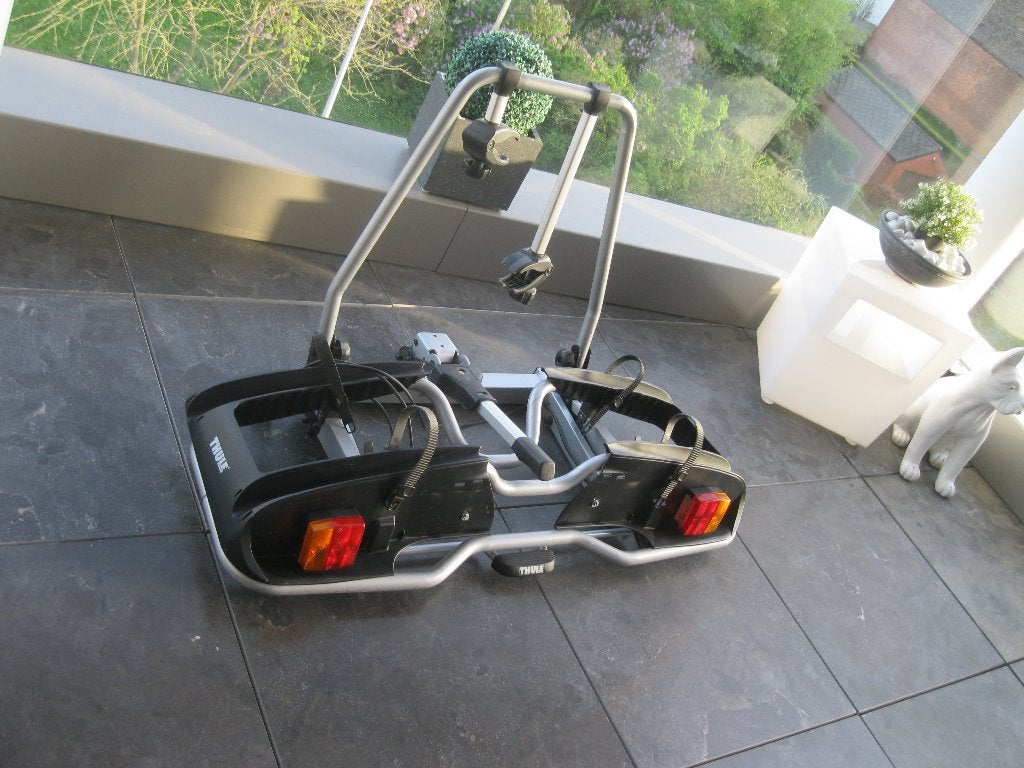 Thule fietsendrager EP 916 vr elektrische fietsen+OPRIJGOOT!, Enlèvement, 2 vélos, Support d'attelage, Pneus larges
