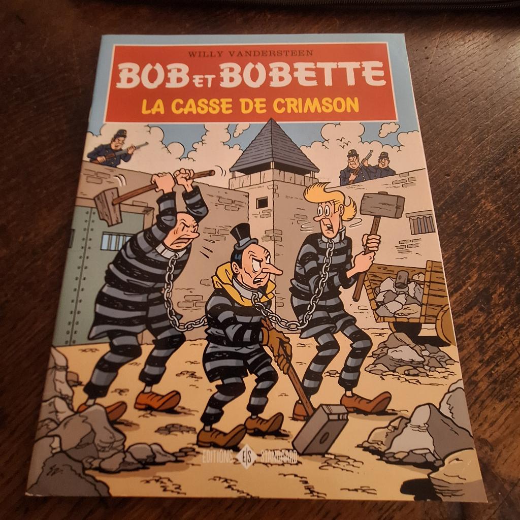 Bob et bobette la casse de crimson vandersteen, Livres, Willy Vandersteen, Une BD, Comme neuf, Envoi