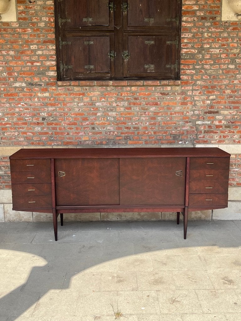 Mid-century modern dressoir uit de jaren 1950–60., Huis en Inrichting, Ophalen, Zo goed als nieuw