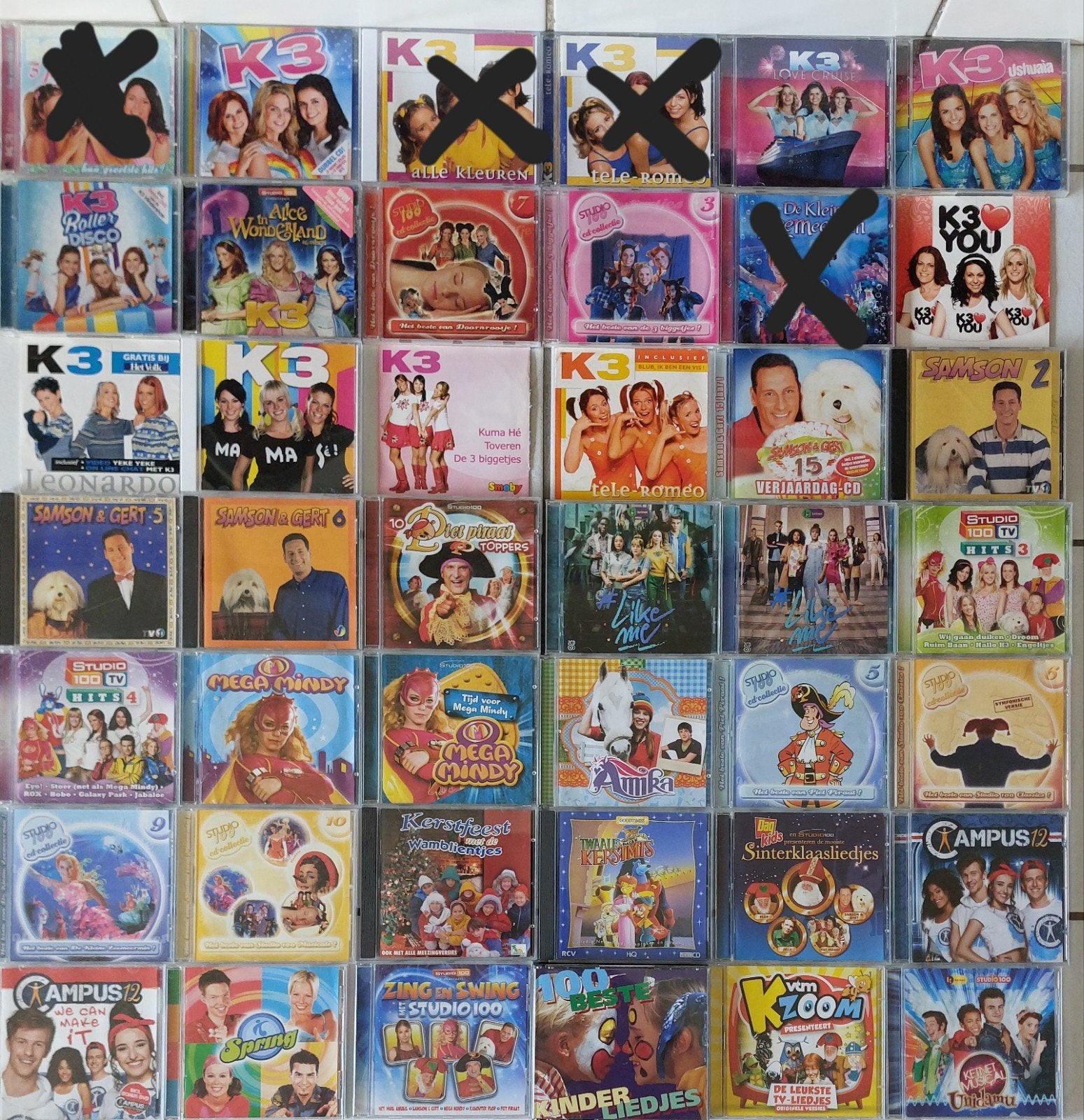 Cd's Studio100 Samson en Gert Mega Mindy Like Me

Cd's K3
--, Cd's en Dvd's, Ophalen of Verzenden