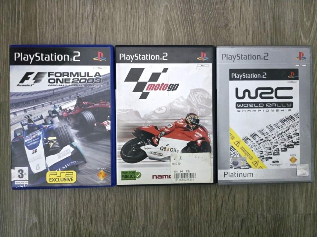 Lot de jeux de course PS2, Enlèvement ou Envoi, Course et Pilotage, Utilisé, À partir de 3 ans