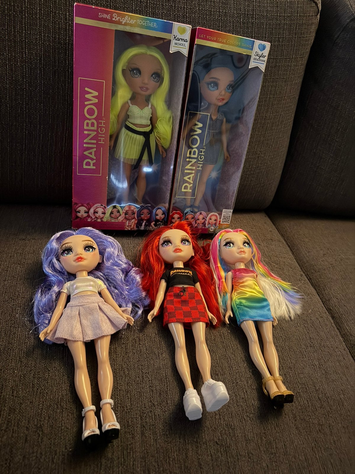 Rainbow High poppen pakket – 5 stuks – 2 in doos, Kinderen en Baby's, Ophalen, Nieuw