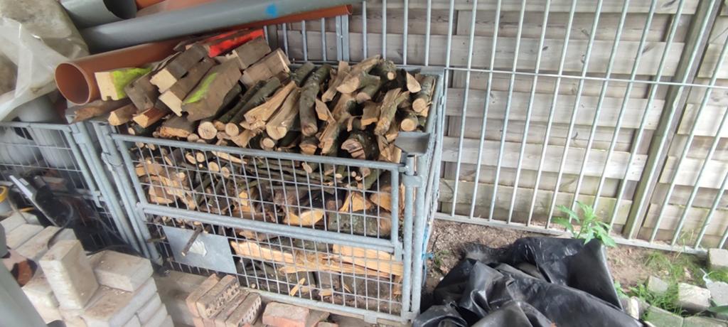 Brandhout eik, Moins de 3 m³, Enlèvement, Chêne, Troncs d'arbres