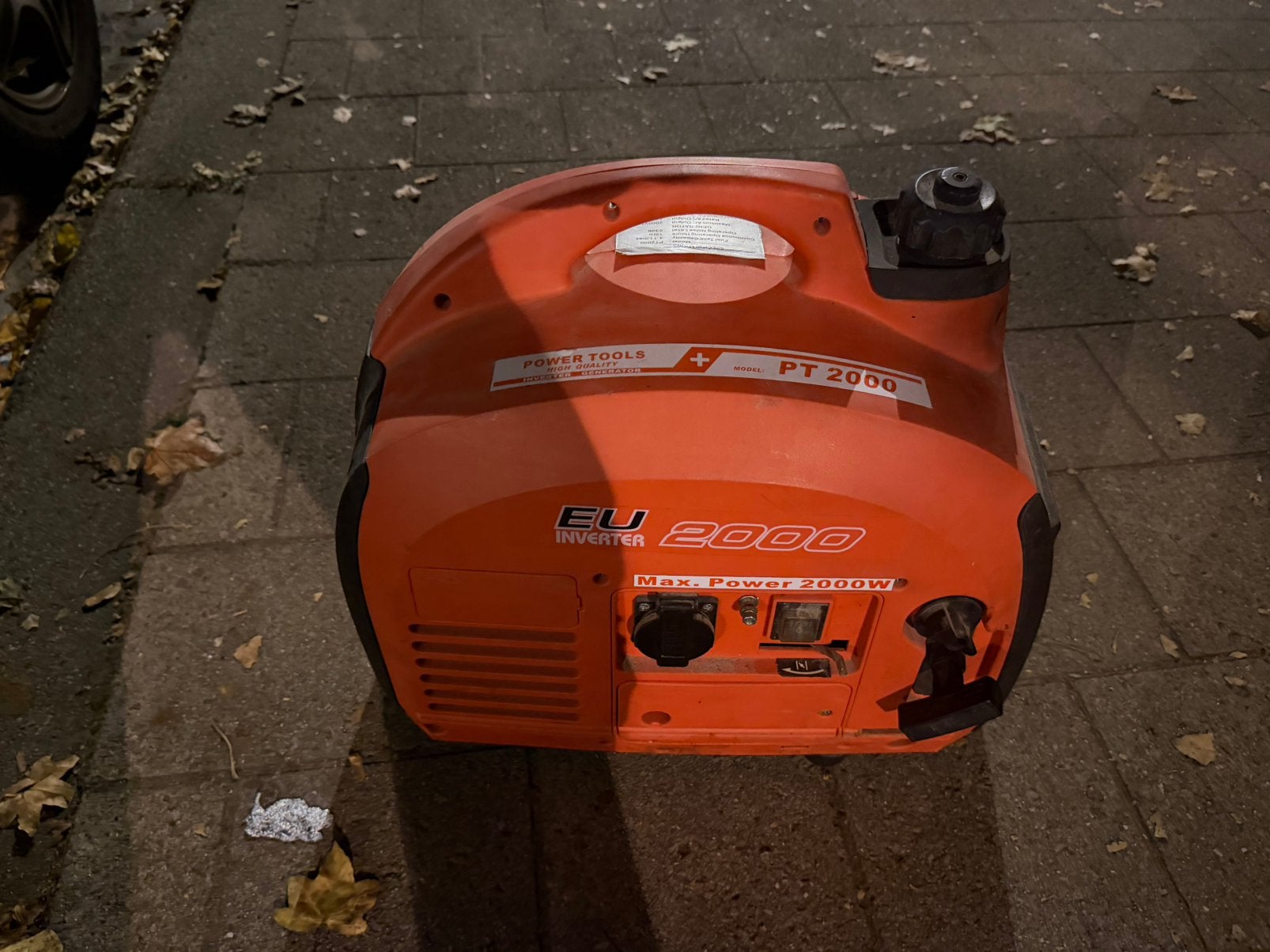 Generator aggregaat benzine onderhoud nodig lang stilgestaan, Enlèvement, Utilisé