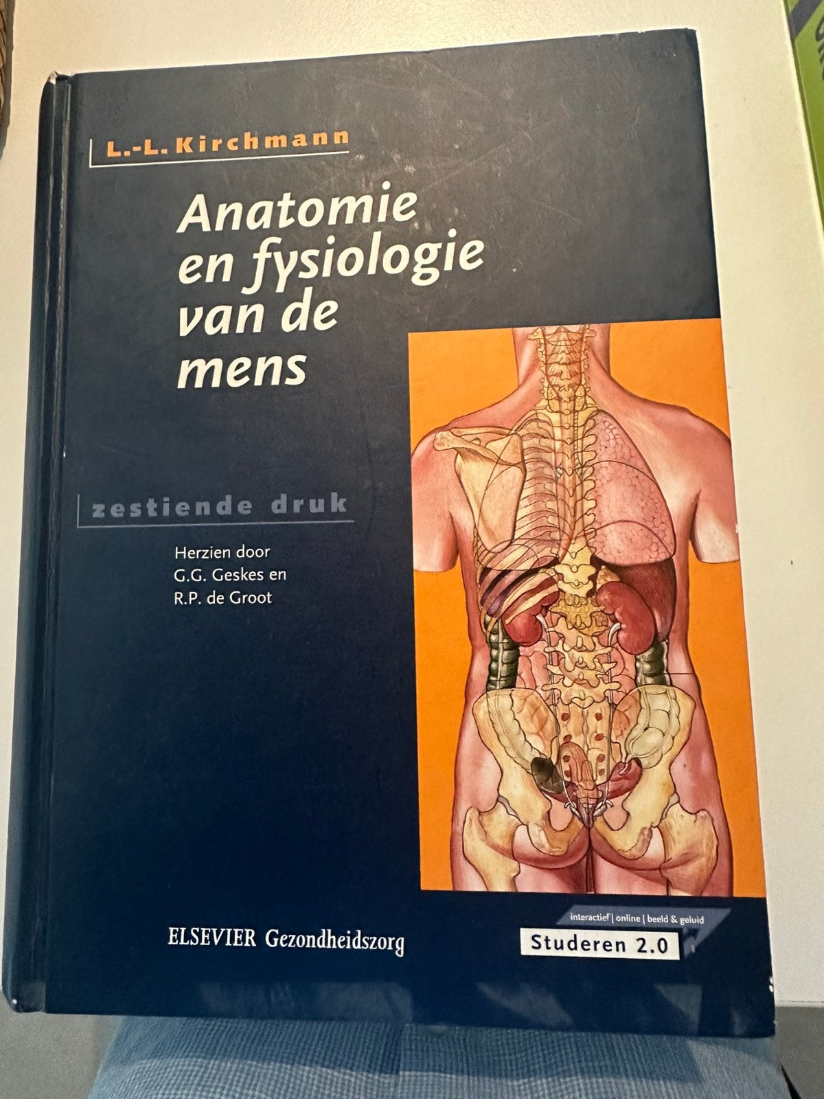 Anatomie en fysiologie van de mens, Verzenden, Zo goed als nieuw