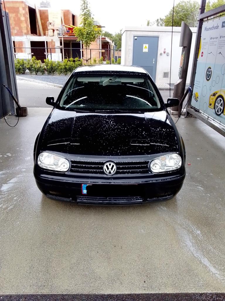 VW Golf SDI 2003 met Keuring Februari 2027, 50 kW, 4 cilinders, Zwart, Te koop