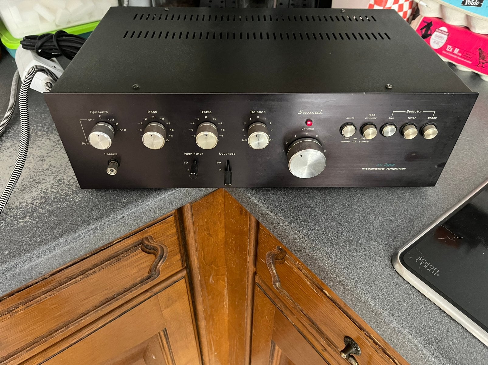 Ampli vintage Sansui AU 2900, Autres marques, Moins de 60 watts, Enlèvement, Stéréo